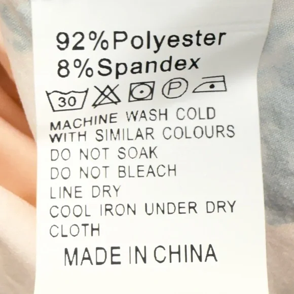 Linjou plus size 4X Women’s Yellow Floral Boho V-neck Long Sleeve Blouse - Picture 6 of 7